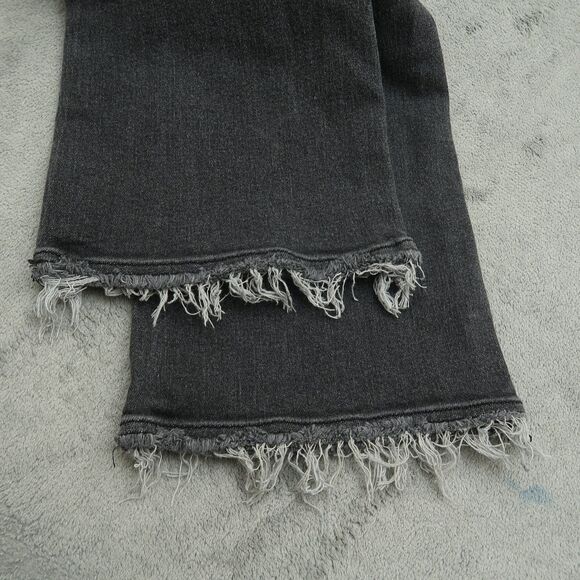 KanCan Jeans Junior's Size 11/29 Gray High-Rise Bootcut Denim 31" Inseam Stretch - Picture 3 of 16